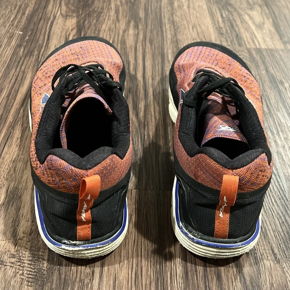 Altra Torin Road Running Shoes Mens Orange Black Sneakers Size 16
